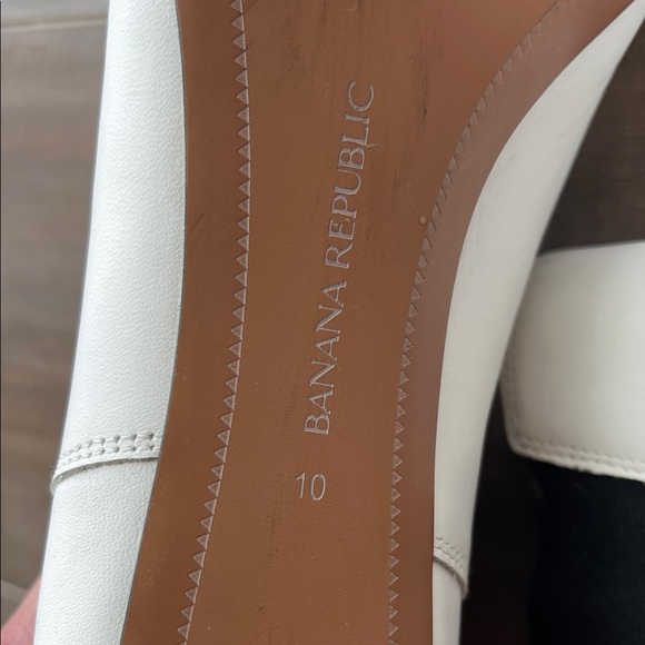Banana Republic White Ankle Booties - Picture 4 of 4